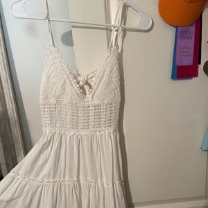 Zaful cream sun dress